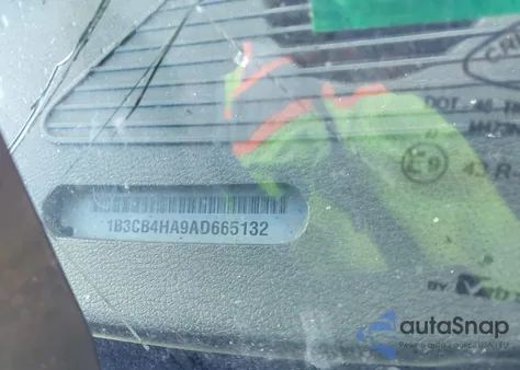 2010 Dodge Caliber Sxt z USA, uszkodzony, nr VIN 1B3CB4HA9AD665132